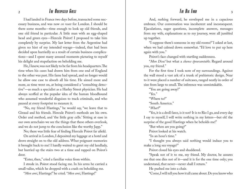 Big Four by Agatha Christie: Paper Over Board; 216 pages / English