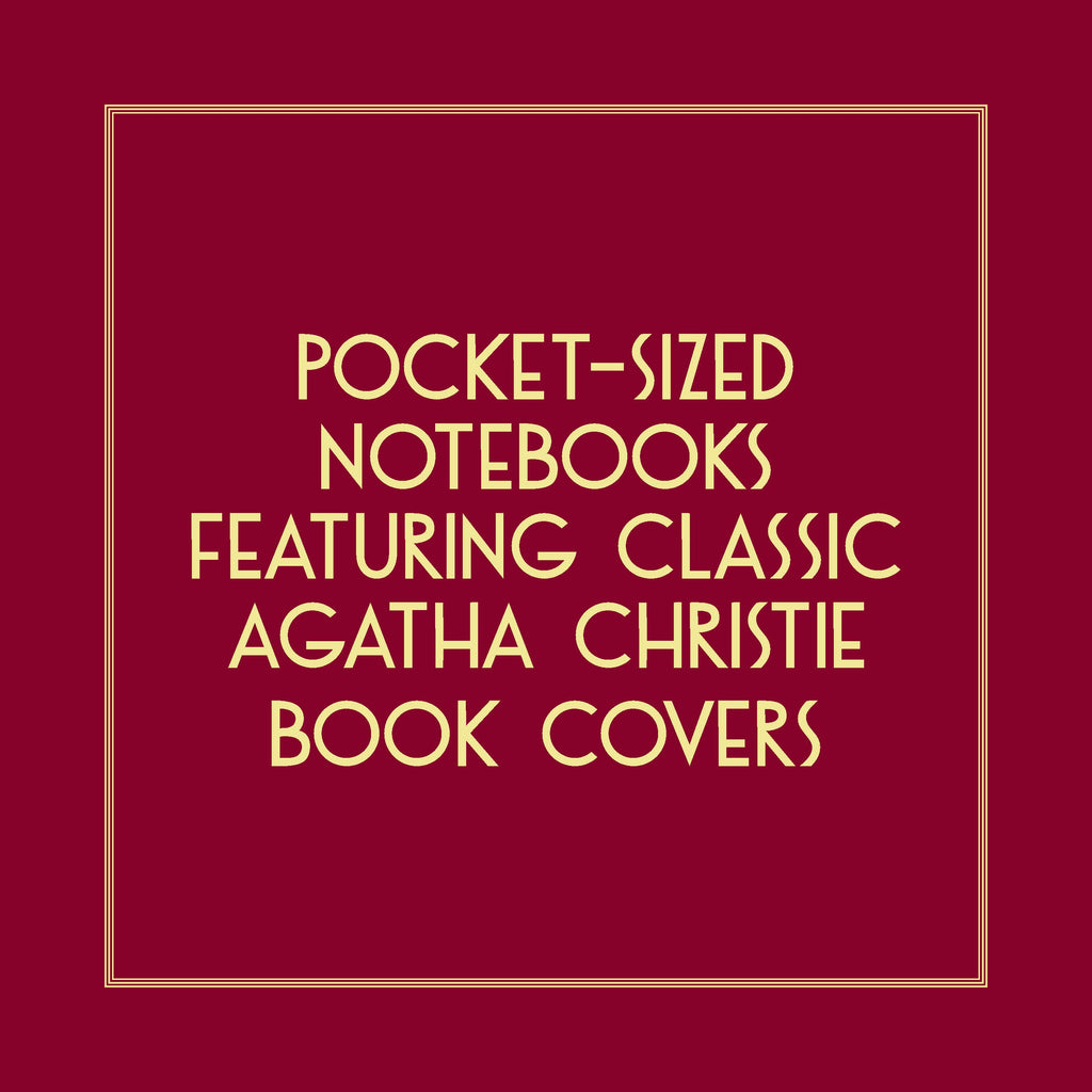 Agatha Christie Notebook Set