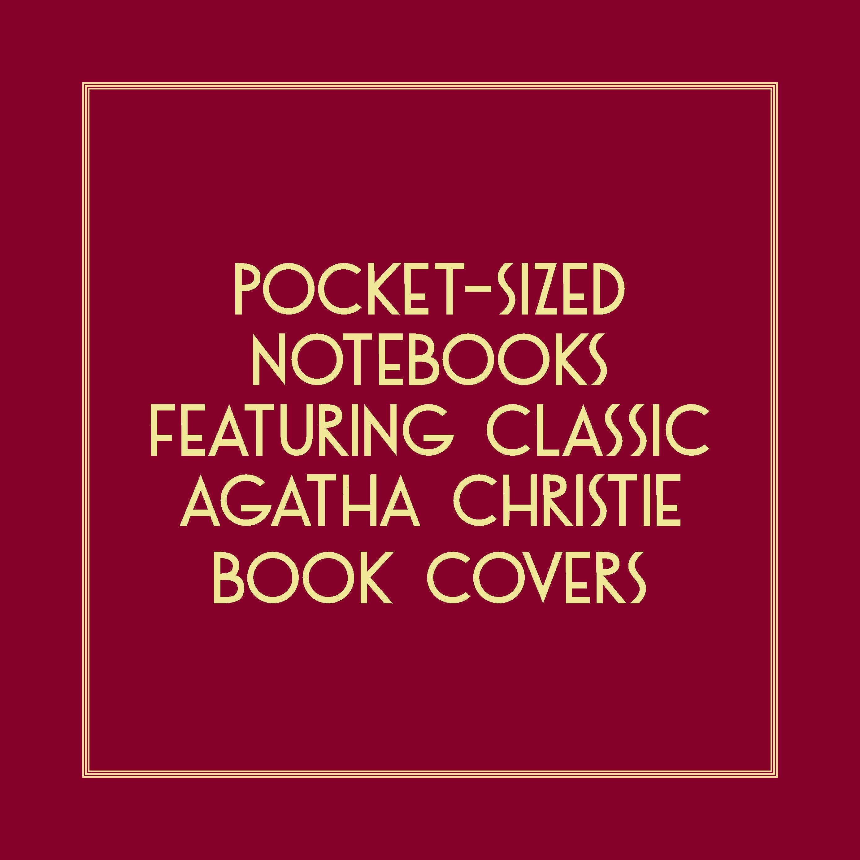 Agatha Christie Notebook Set
