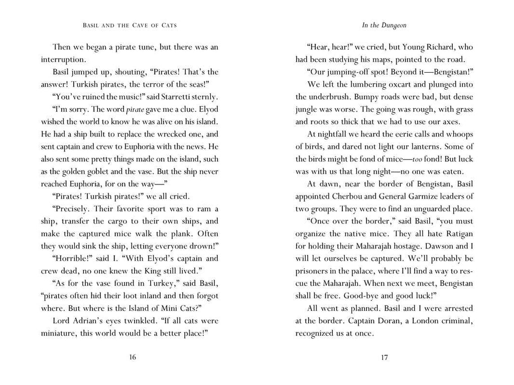 Basil and the Cave of Cats by Eve Titus: Paperback; 112 pages / English