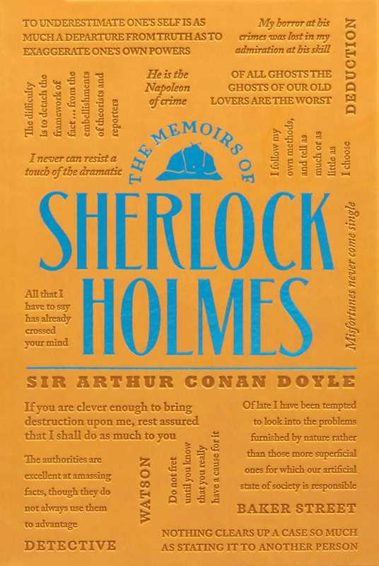 Memoirs of Sherlock Holmes by Sir Arthur Conan Doyle: Flexibound; 264 pages / English