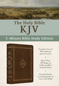 The Holy Bible KJV: Bible Study Edition [Classic Hickory]