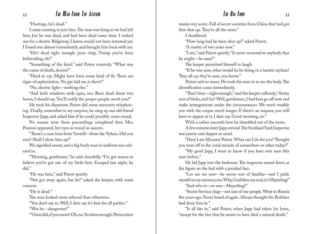 Big Four by Agatha Christie: Paper Over Board; 216 pages / English